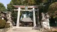 大直禰子神社の鳥居