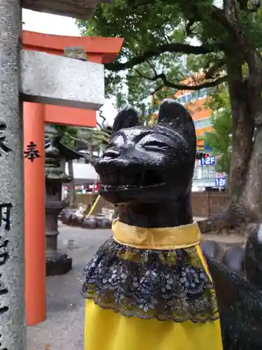 今益稲荷神社の狛犬