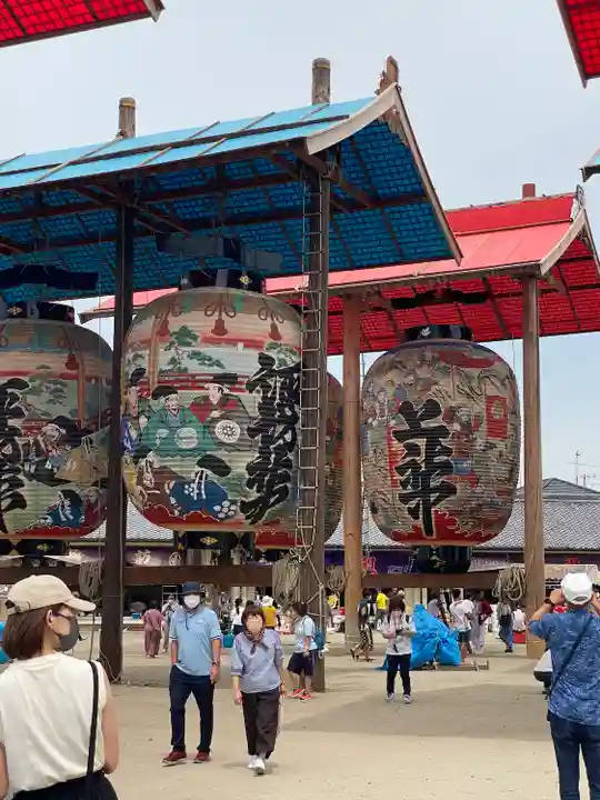 三河一色諏訪神社のお祭り