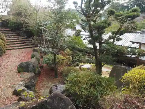 高野寺の庭園