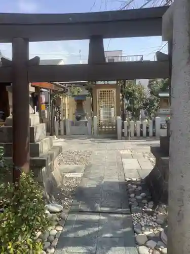 直来神社の鳥居