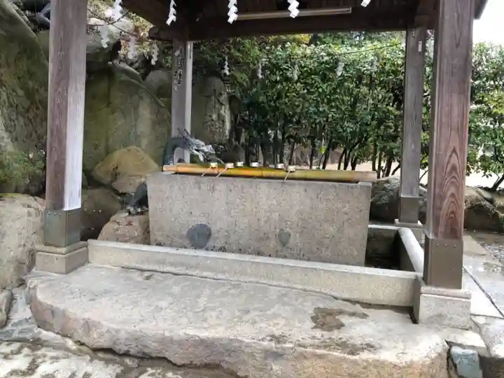 吉備津神社の手水舎