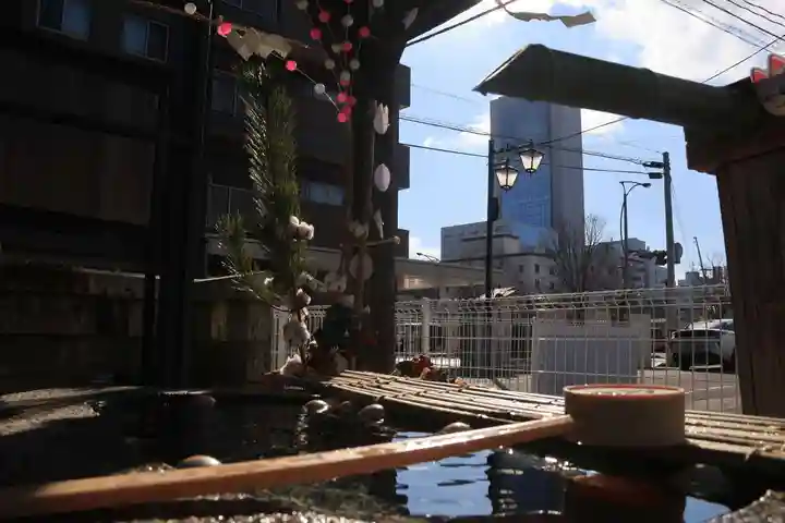 阿邪訶根神社の手水舎