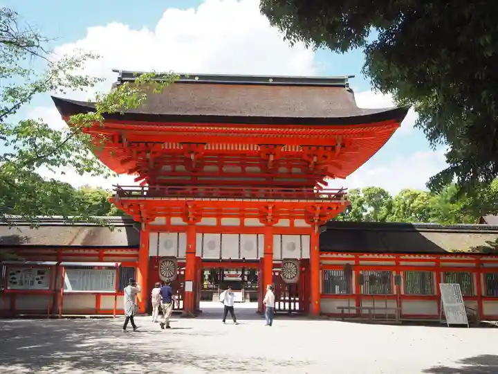 賀茂御祖神社(下鴨神社)の山門・神門