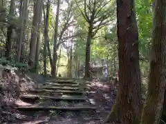 白山神社の自然