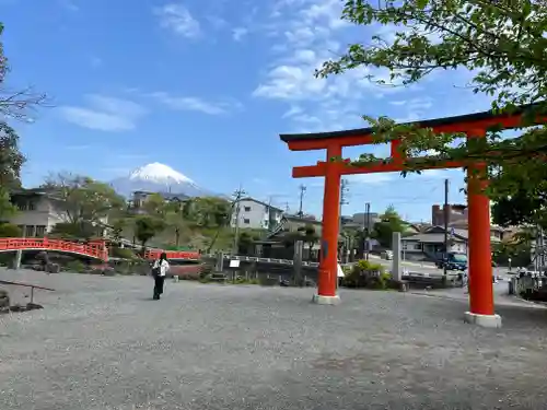 富士山本宮浅間大社の鳥居