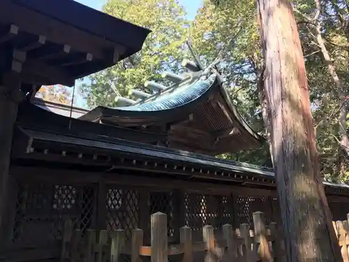 大麻比古神社の本殿・本堂