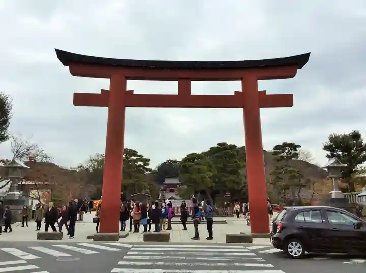 鶴岡八幡宮の鳥居