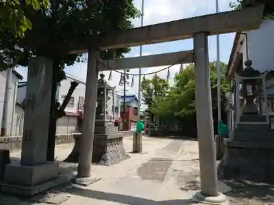 錦神社(錦町)の鳥居