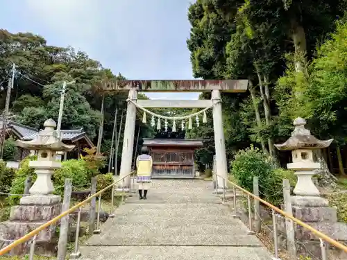 五社神社の鳥居