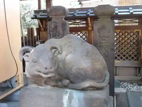 湯島天満宮の狛犬