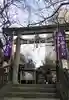 牛天神北野神社の鳥居