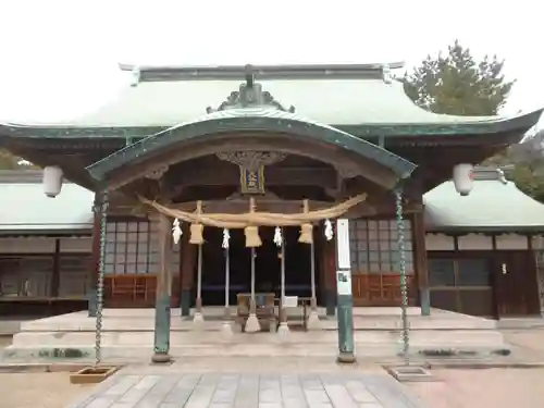 彦島八幡宮の本殿・本堂