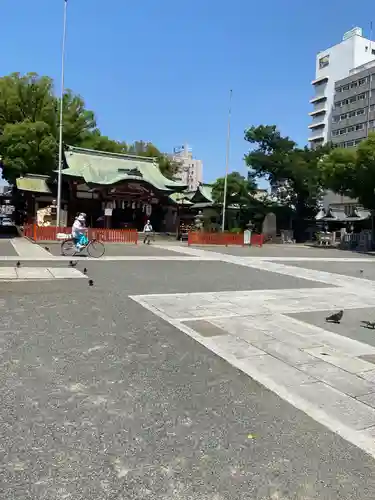 開口神社の本殿