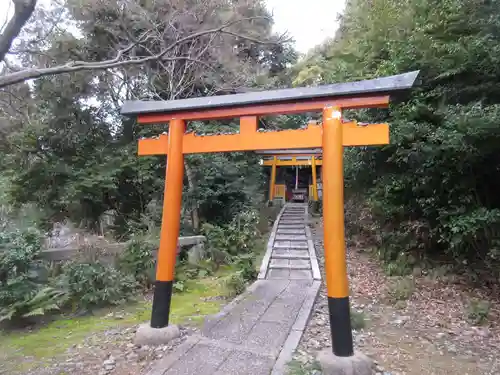 来迎院の鳥居