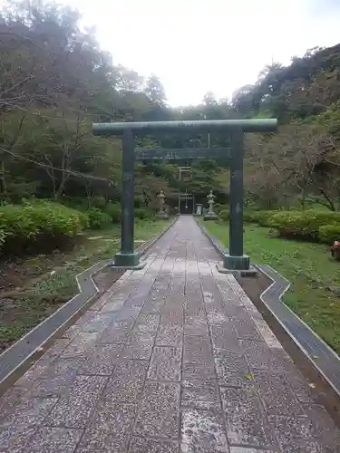建長寺 半僧坊の鳥居