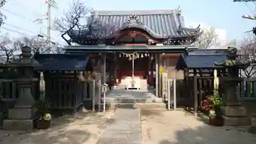 長洲天満宮の本殿・本堂