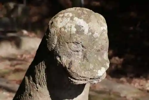 中津川神社の狛犬