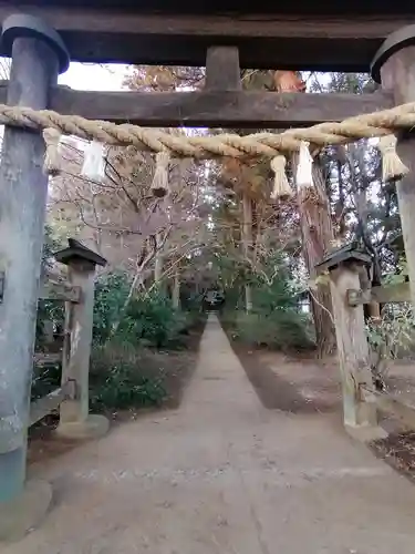 國王神社の鳥居