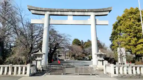 新町御嶽神社の鳥居