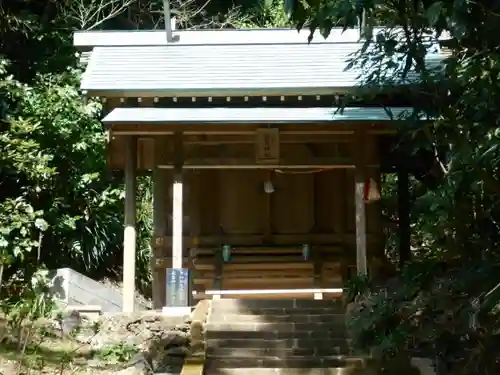 甘縄神明神社（甘縄神明宮）の末社・摂社