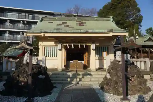 志茂熊野神社の本殿・本堂