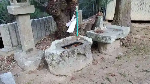 縫殿神社の手水舎