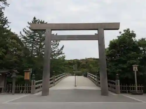 伊勢神宮内宮（皇大神宮）の鳥居