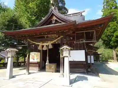 佐俣阿蘇神社の本殿