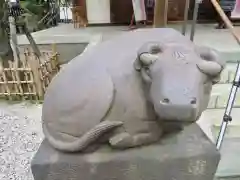 牛天神北野神社の狛犬