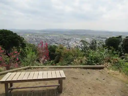 人見神社の景色