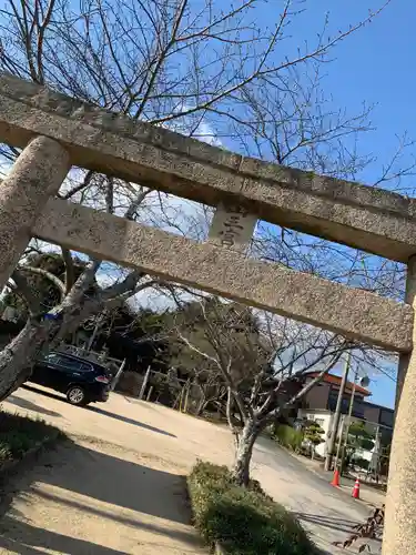 日吉神社の鳥居