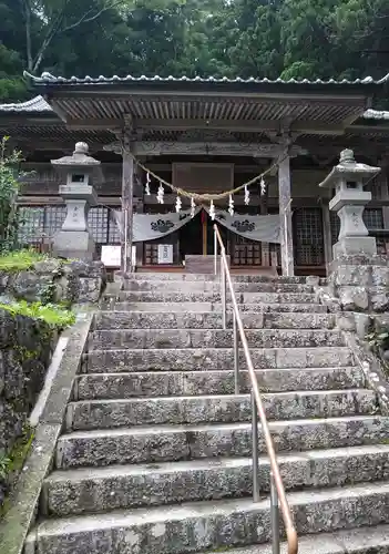 木幡山隠津島神社(二本松市)の本殿・本堂