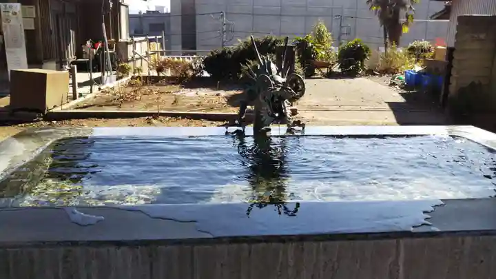 (下館)羽黒神社の手水舎