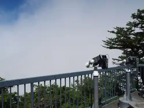 冨士山小御嶽神社の景色