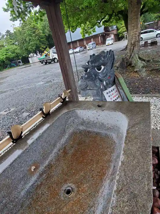 大歳神社の手水舎