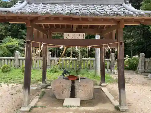 若狭野天満神社の手水舎