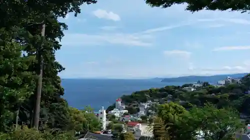 伊豆山神社の景色