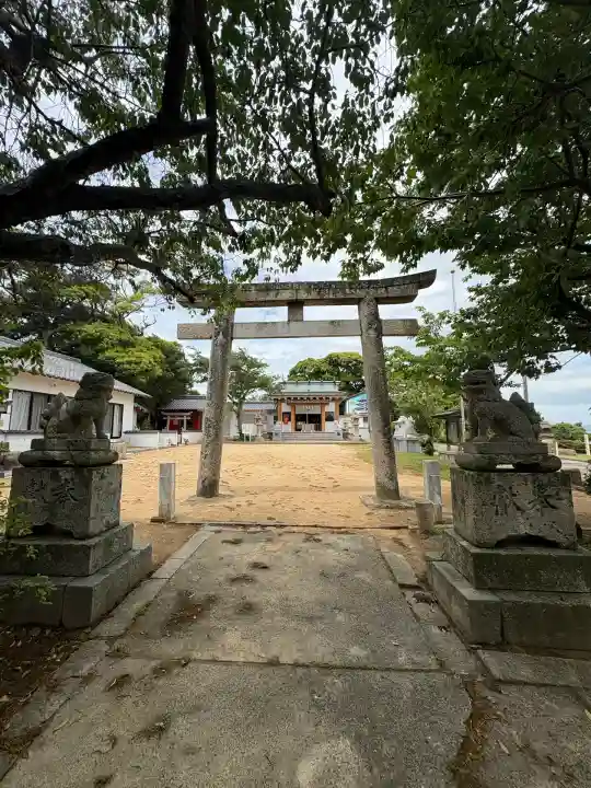 豊功神社の鳥居