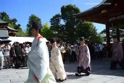 鶴岡八幡宮のお祭り