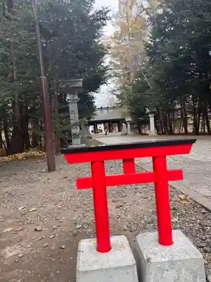 帯廣神社の鳥居