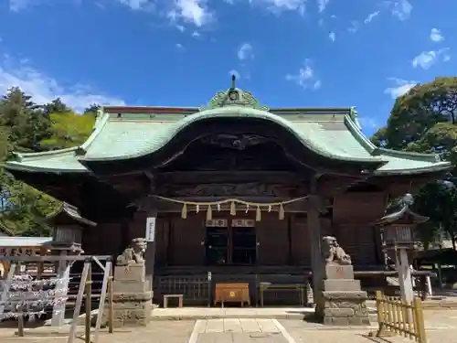 下総国三山　二宮神社の本殿・本堂