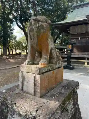 諏訪八幡神社の狛犬