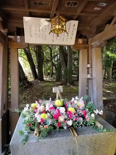 富知六所浅間神社の手水