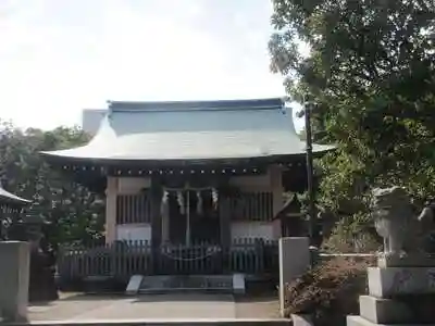 野庭神明社の本殿