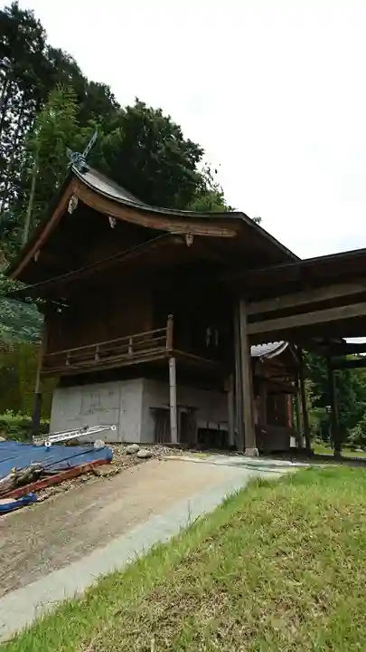 白山姫神社の本殿・本堂