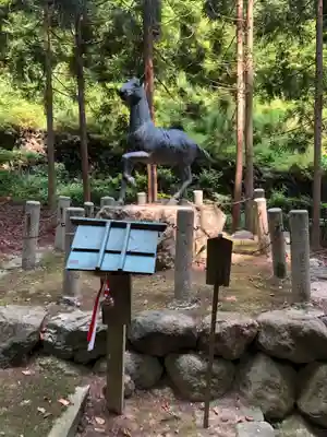 泉岡一言神社の狛犬