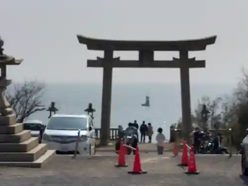 伊和都比売神社の鳥居