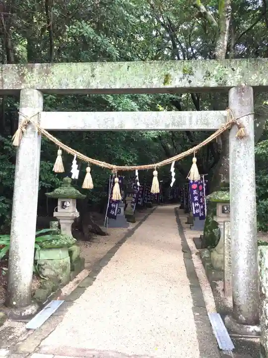 花窟神社の鳥居