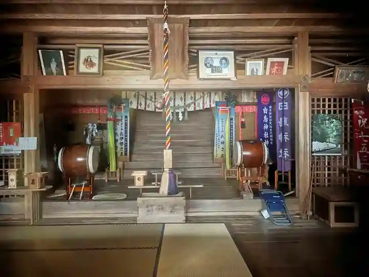 白鳥神社の本殿・本堂